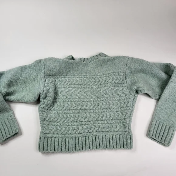 For Love & Lemons Green Dominique Sweater sz S - Picture 6 of 6